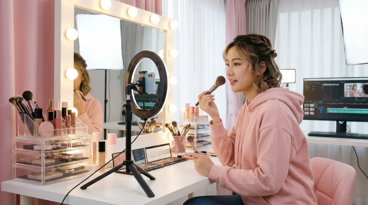 萝莉岛美妆教程